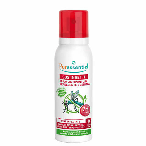 Spray antipuntura sos insetti pmc 75 ml