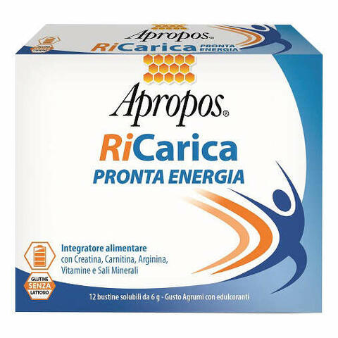 Ricarica pronta energia 12 bustine 6 g