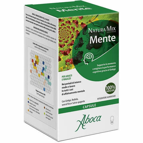 Natura mix advanced mente 50 capsule