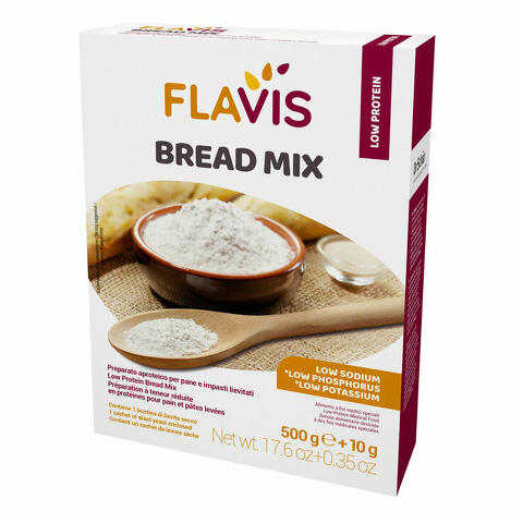 Bread mix preparato per pane e impasti lievitati aproteici 500 g