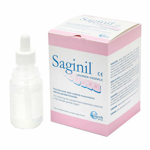 Saginil soluzione vaginale 4 flaconi da 125 ml