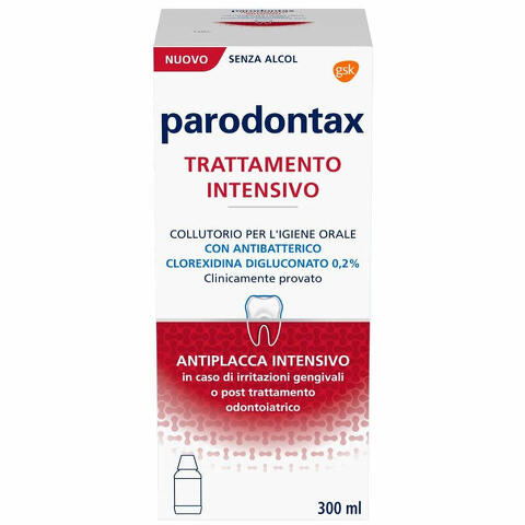 Trattamento intensivo clorexidina 0,2%