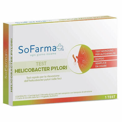 Test autodiagnostico helicobacter pylori piu'