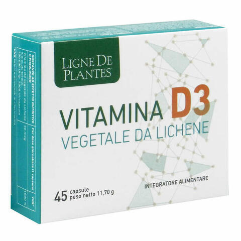 Vitamina d3 vegetale 45 capsule