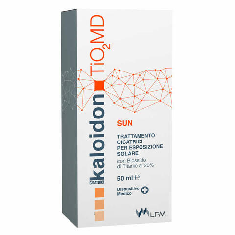 Tio2 md sun trattamento cicatrici esposizione solare 50 ml