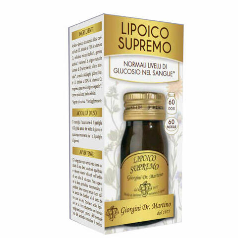 Lipoico supremo 60 pastiglie