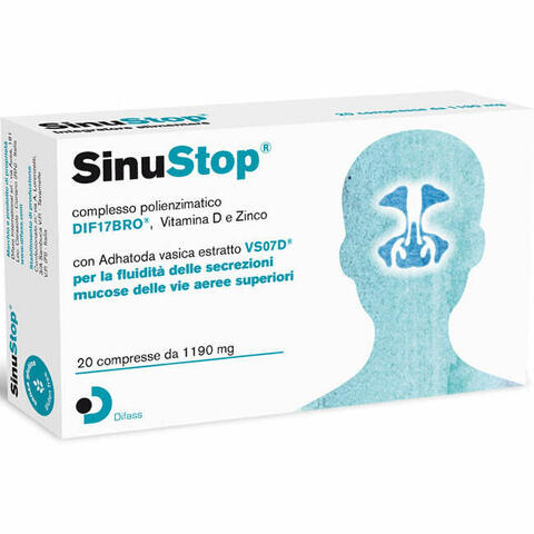 Sinustop 20 compresse da 1190 mg