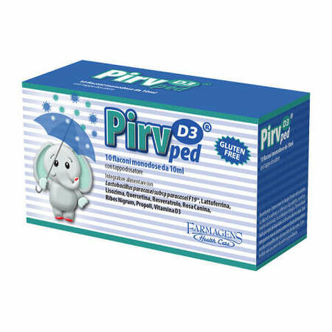 Pirv d3 ped 10 flaconi monodose