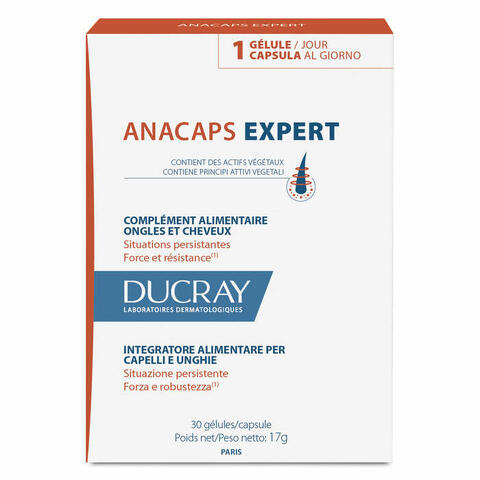 Anacaps expert capelli e unghie 30 capsule