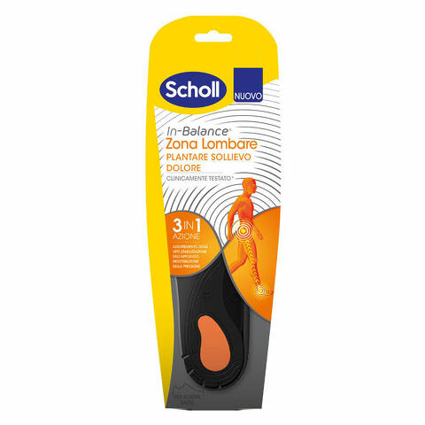 Scholl plantare lombare s 2 pezzi