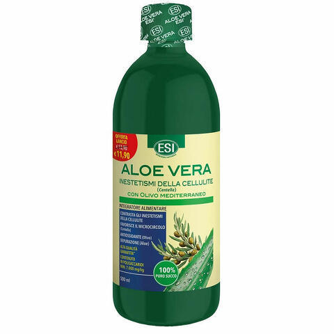 Aloe vera cellulite olivo succo 500 ml