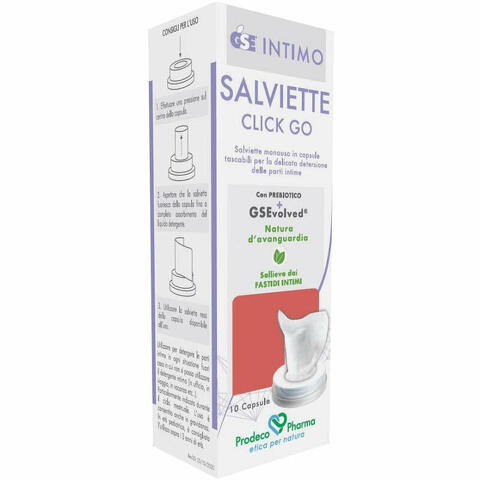 Intimo salviette click go 10 pezzi