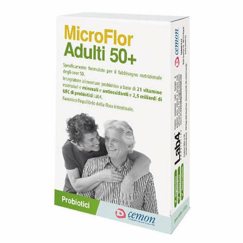 Microflor adulti 50+ 30 capsule