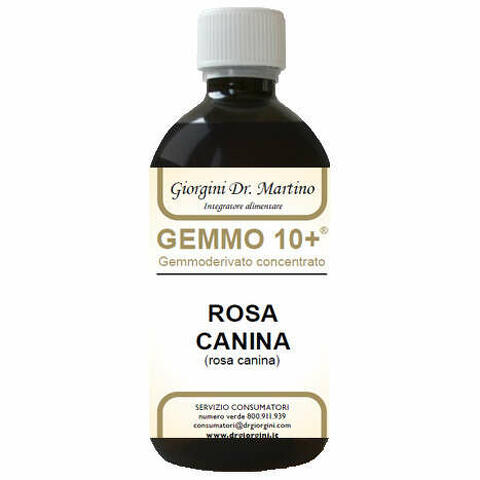 Gemmo 10+ rosa canina liquido analcolico 500 ml