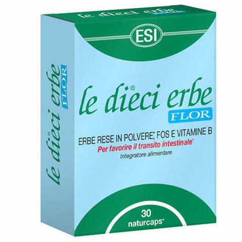 Le dieci erbe flor 30 capsule