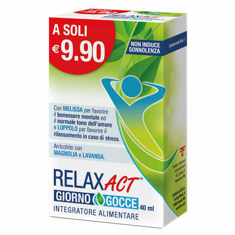 Relax act giorno gocce 40 ml