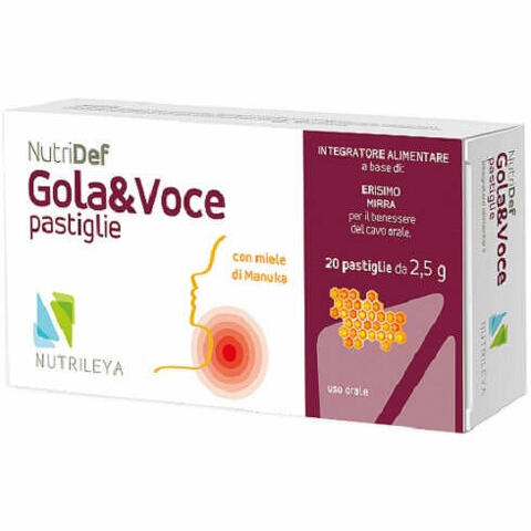 Gola & voce miele 20 pastiglie