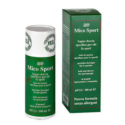 Mico sport docciaschiuma vegetale 200 ml