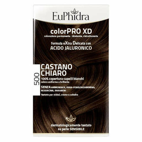 Colorpro xd 500 cast chiaro gel colorante capelli in flacone + attivante + balsamo + guanti