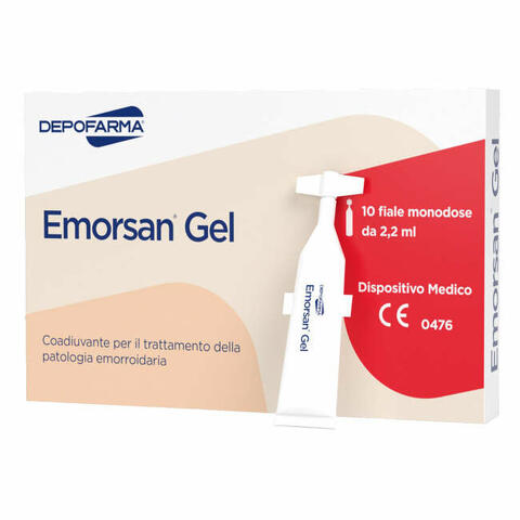 Emorsan gel 10 fiale monodose da 2,2 ml