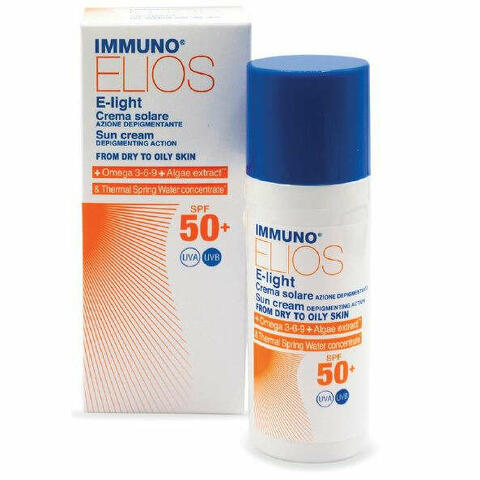 Immuno elios cream e-light spf50+ lightening 40 ml