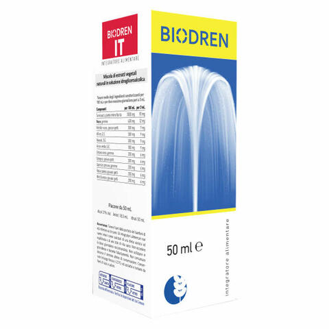 Biodren it soluzione idroalcolica 50 ml