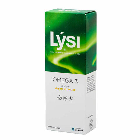 Lysi omega3 liquido limone 240 ml