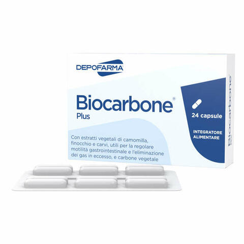 Biocarbone plus 24 capsule