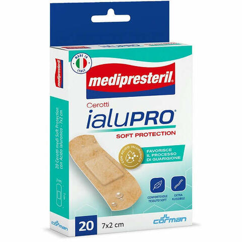 Medipresteril cerotti ialupro soft protection medi 7x2cm 20 pezzi