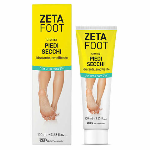 Zetafoot crema piedi secchi 100 ml