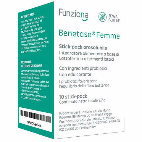 Benetase femme 10 stick pack