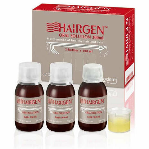 Hairgen soluzione orale 3 boccette da 100 ml