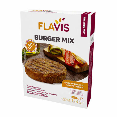 Burger mix preparato aproteico per sostituto della carne 350 g