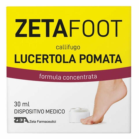 Zetafoot callifugo lucertola pomata 30 ml