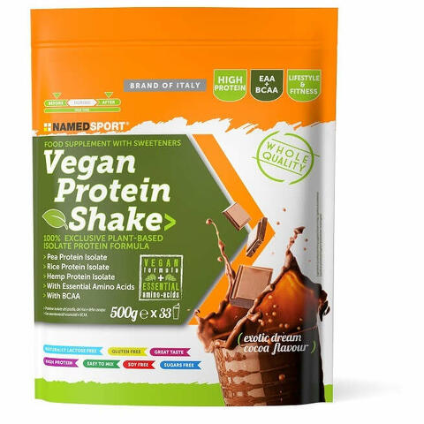 Vegan protein shake exotic dream cocoa 500 g