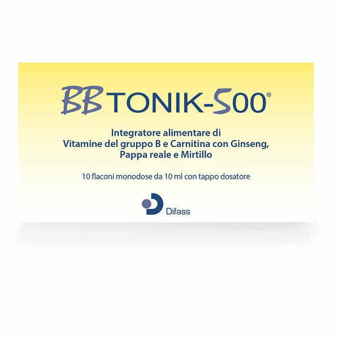 Bbtonik 500 10 flaconi 10 ml