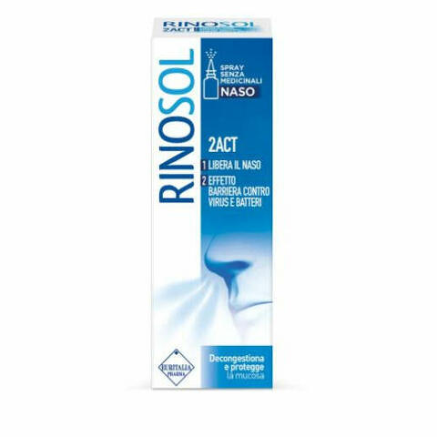 Spray nasale rinosol 2act 15 ml