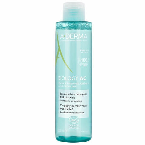 Aderma biology ac acqua micellare detergente purificante 200 ml