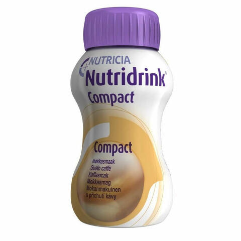 Nutricia  compact gusto caffe' 4 bottiglie da 125 ml