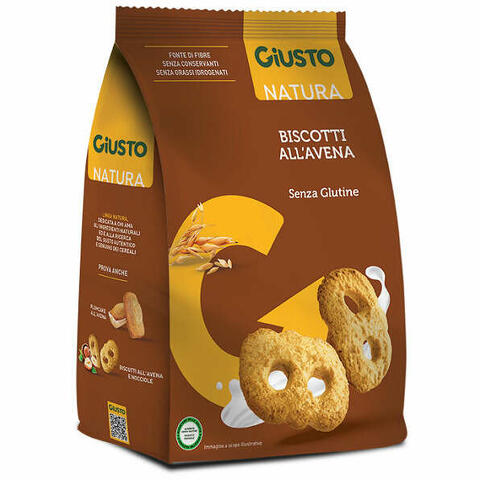 Giusto senza glutine biscotti avena 250 g