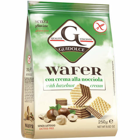 Wafer con crema alla nocciola 250 g