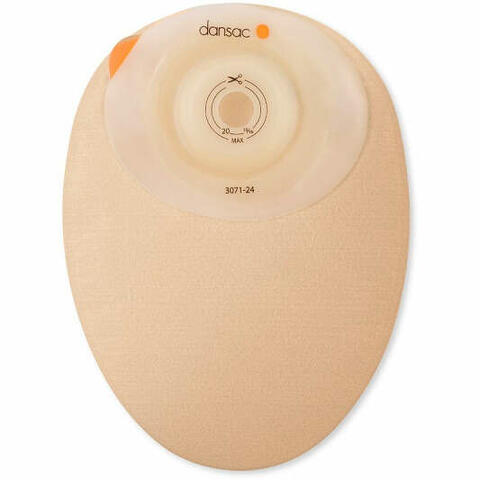 Dansac novalife tre 1 sacca chiusa softconvex midi per colostomia con finestra ritagliabile 15-34mm 430 ml 10 pezzi