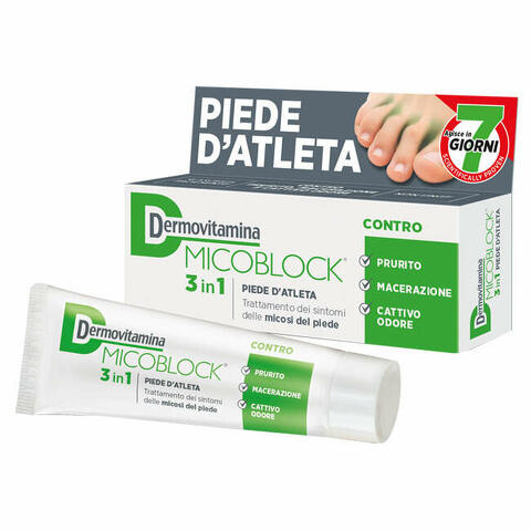 Micoblock 3 in 1 piede d'atleta 30 ml