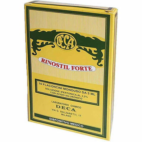 Forte soluzione ipertonica 10 flaconcini monouso da 5 ml