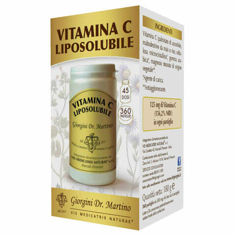 Vitamina c liposolubile 360 pastiglie