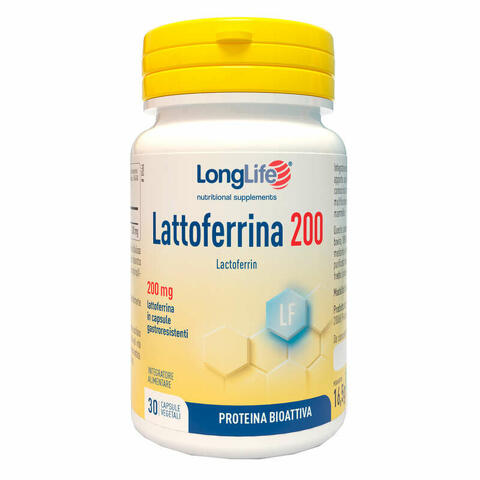 Longlife lattoferrina200 30 capsule