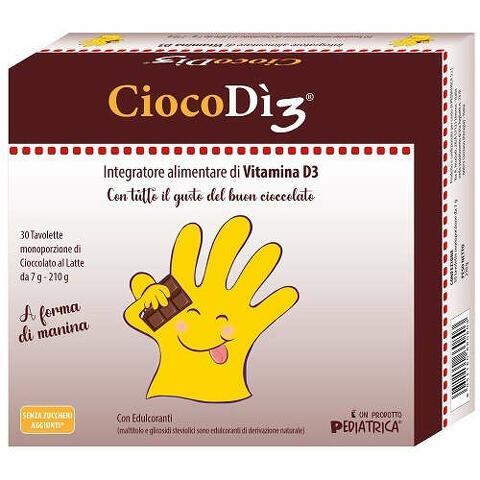 Ciocodi3 30 tavolette di cioccolato