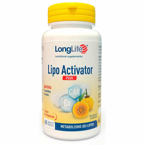 Longlife lipo activator plus 60 tavolette