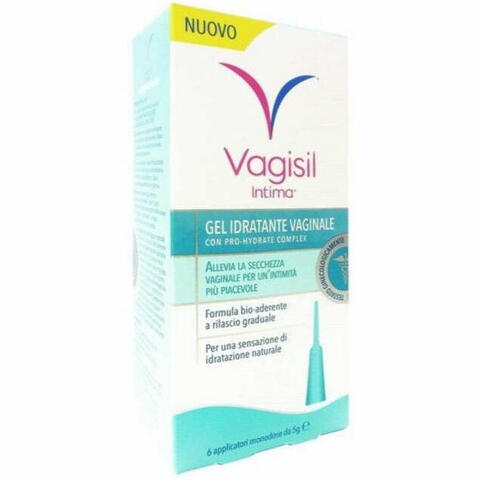 Intima gel idratante vaginale 6 applicazioni monodose 5 g