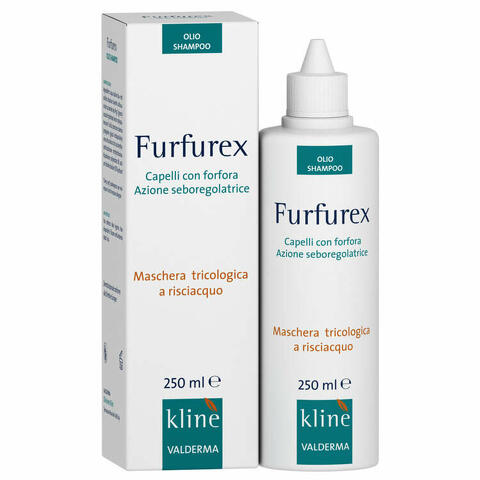 Furfurex shampoo antiforfora 250 ml maschera tricologica